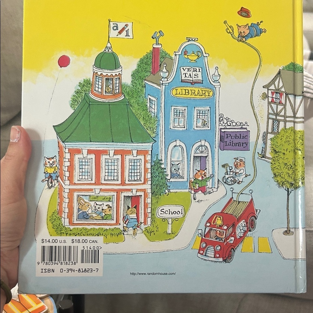 Richard Scarry's 'What Do People Do All Day?' Book 1979 version vintage - Picture 3 of 5